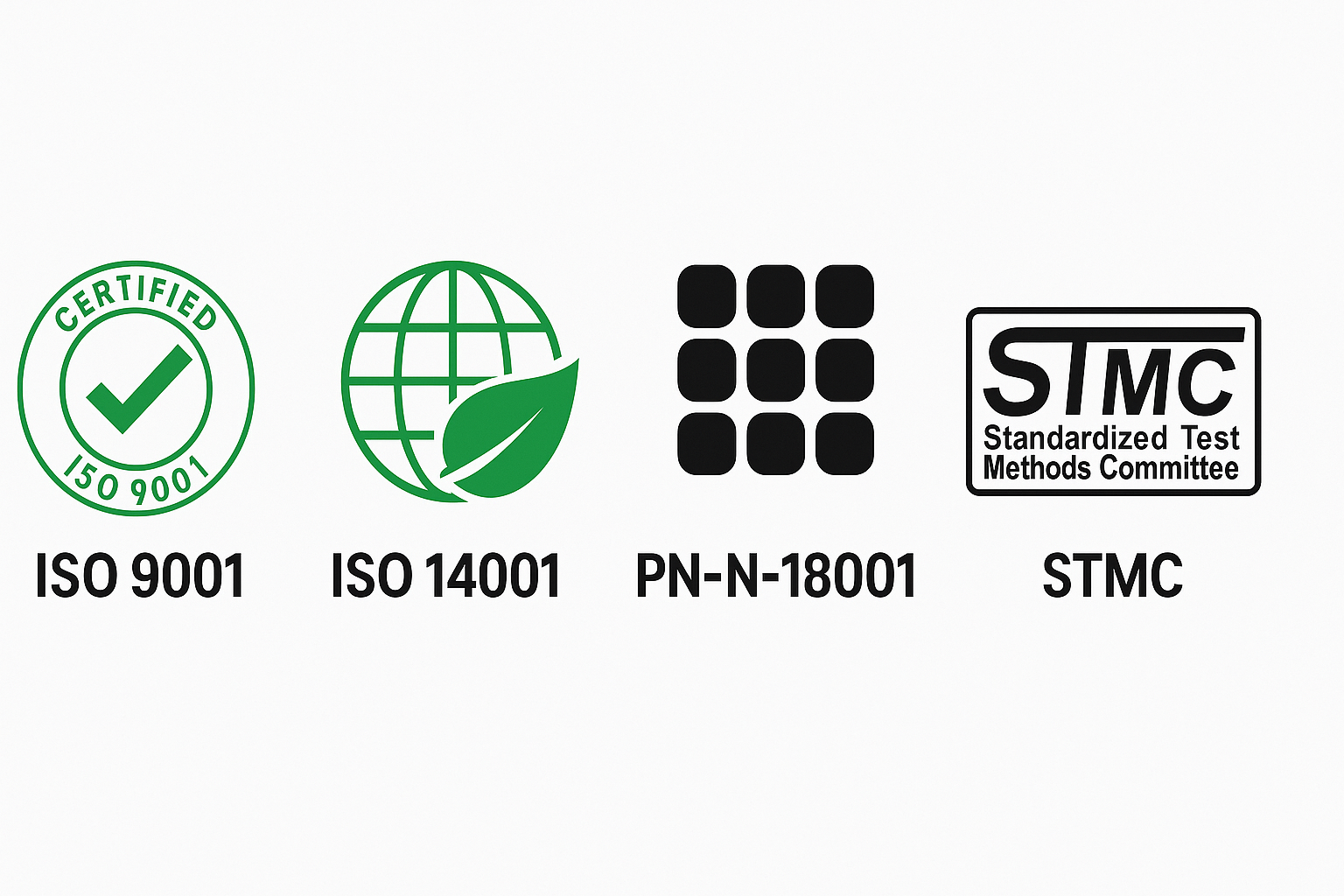 Certyfikaty jakości tonera DDPrint