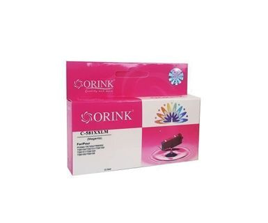 Zamiennik Canon CLI-581 XXLM 12.5ml Magenta tusz marki Orink do PIXMA TS6300 TS6350 TS6351 TS8100