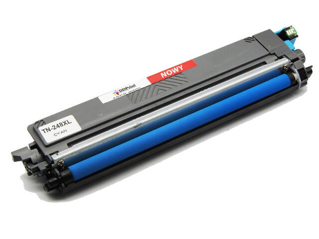 Zamiennik toner DDPrint Brother TN-248XL C 2.3K cyan do DCP-L3550/L3520/L3560/MFC-L3740/L3760