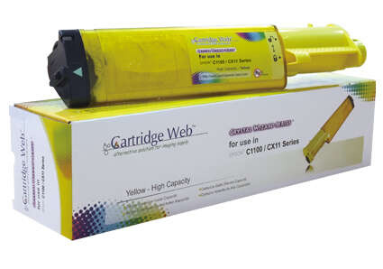 Zamiennik EPSON C13S050187 4k Yellow toner marki Cartridge Web do AcuLaser C1100 CX11