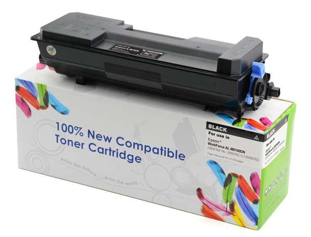 Zamiennik Epson (0762) C13S050762 21,5k Black toner marki Cartridge Web do WorkForce AL-M8100