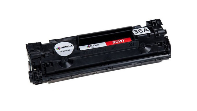 Nowy Zamiennik hp CB436A 36A 2k Black toner marki DDPrint do HP LaserJet M1120 MFP M1120n M1522n M1522nf P1505 P1505n