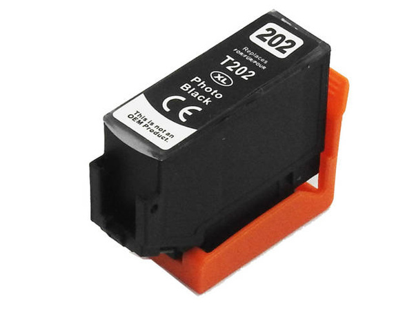 Zgodny tusz Epson 202 T202XL Photo Black 12ml do Epson XP6000, XP6005 DDPrint Nowy