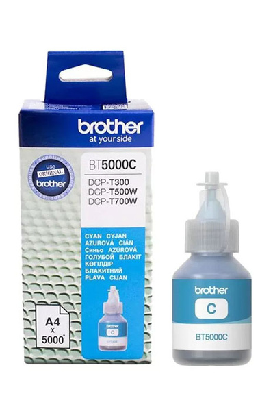 Brother BT-5000C, BT5000C 5k Cyan do Brother DCP-T220 T420W T425W T426W T500W T510W T520W Tusz Oryginalny