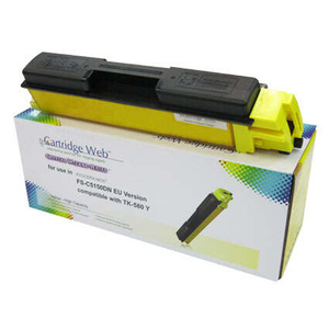 Zamiennik Kyocera TK580 / TK-580Y 2,8k toner marki Cartridge Web do FS-C5150 Ecosys P6021