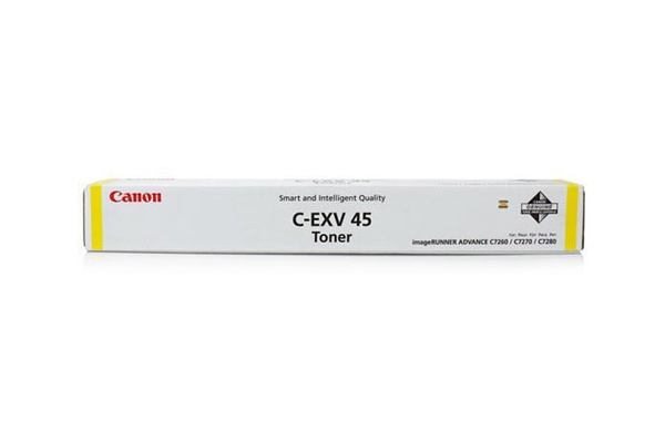 Canon C-EXV45Y, CEXV45Y, 6948B002 52k Yellow do Canon ADV iRC7260, iRC7270, iRC7280 Toner Oryginalny