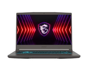 Nowy gamingowy MSI Thin 15 B13VE Core i5 13420H (13-gen.)  / 16 GB / 480 SSD / 15,6'' FullHD 144Hz / Win 11 + GeForce RTX 4060 / cosmo gray