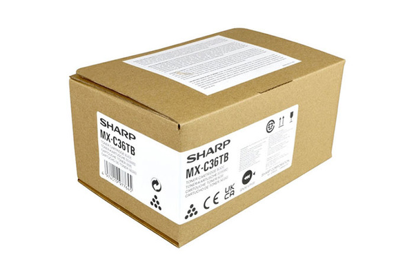 Sharp MXC36TB, MX-C36TB 20k Black do Sharp MX-C358F, MX-C428P Toner Oryginalny
