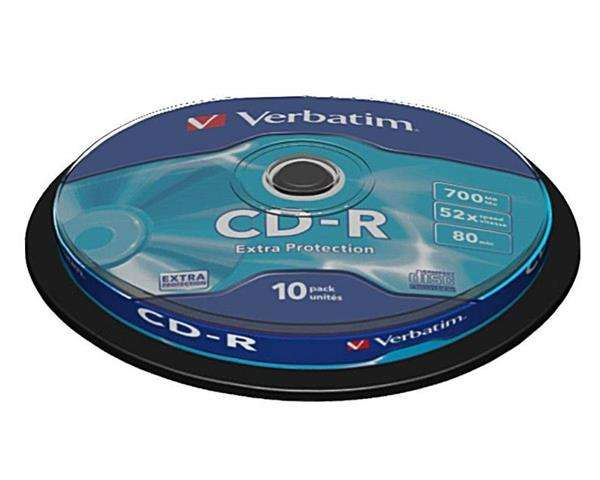 Verbatim CD-R 52x 700MB 10p cake box