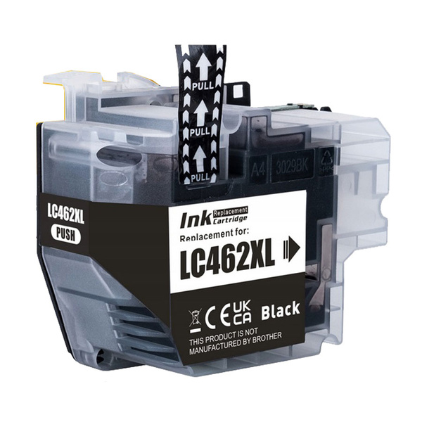 Zgodny Tusz LC462XLBK 60ml Black do Brother MFC-J2340DW MFC-J3540DW MFC-J3940DW DDPrint Nowy