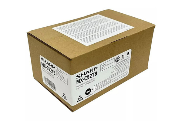 Sharp MXC52TB, MX-C52TB 25k Black do Sharp MX-C428F, MX-C528F Toner Oryginalny