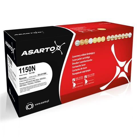 Zgodny Toner Asarto AS-LK1150N zamiennik Kyocera 1150N | TK-1150 | 3k | black