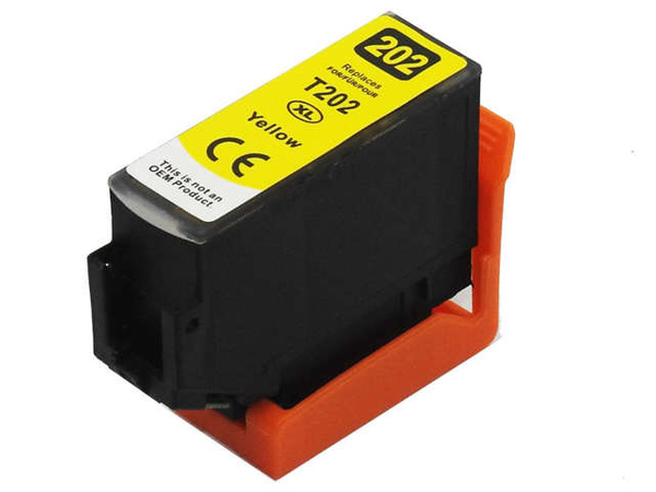 Zgodny tusz Epson 202 T202XL Yellow 12ml do Epson XP6000, XP6005 DDPrint Nowy