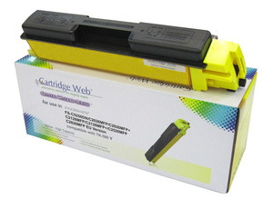 Zamiennik Kyocera TK590 / TK-590Y 5k Yellow toner marki Cartridge Web do FS-C5250 FS-C2026 FS-C2526 FS-C2626