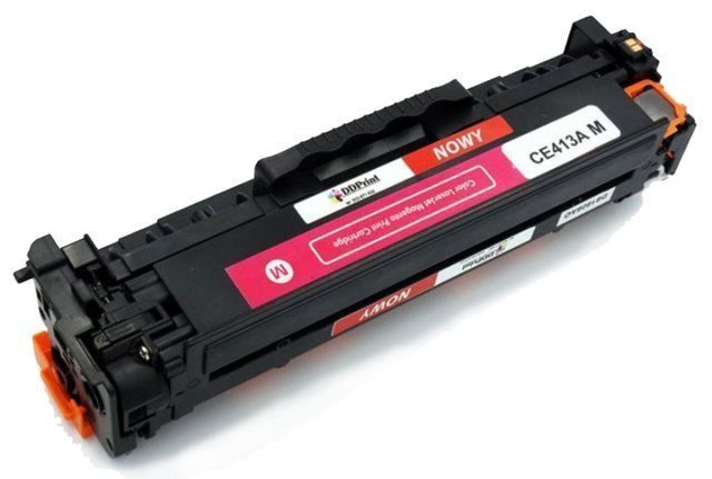 Toner zamienny HP CE413A 2,6K Magenta marki DDPrint doHP LaserJet Pro M351a M375nw M451dn M451dw M451nw M475dn M475dw