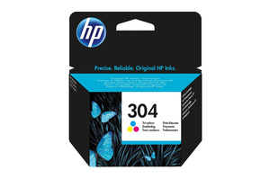 HP 304 (N9K05AE) 0,1k Trójkolorowy do HP DeskJet 2620 2630 3720 3730 3750 3760 3762 ENVY 5020 5030 Tusz Oryginalny