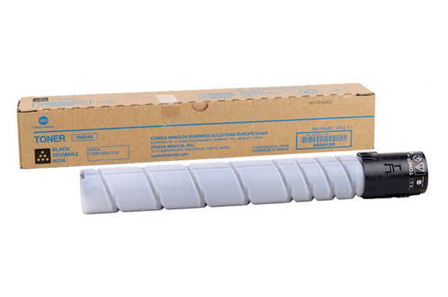 Oryginalny Toner Black Konica Minolta Bizhub C258, C308, C368 (TN324K, TN-324K, A8DA150)