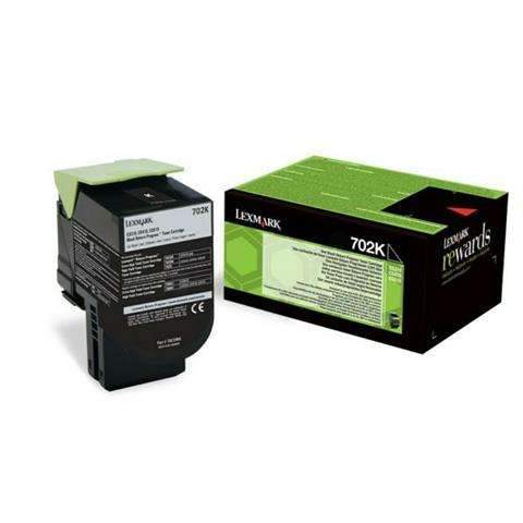 Lexmark Toner 702K 70C20K0 Black 1K