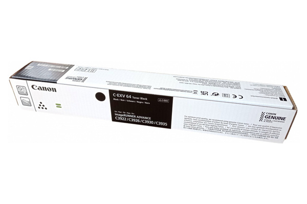 Canon C-EXV64BK, CEXV64BK, 5753C002 38k Black do Canon IR-C3922, IR-C3926, IR-C3930, IR-C3935  Toner Oryginalny