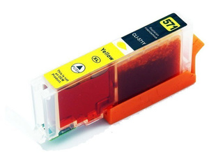 Zamiennik Canon CLI-571XL Y Yellow 16ml tusz marki DDPrint do PIXMA MG 5750 MG5750 MG6850 MG7750 TS5050