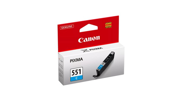 Oryginalny Tusz Cyan Canon CLI-551C, CLI551C (6510B001)