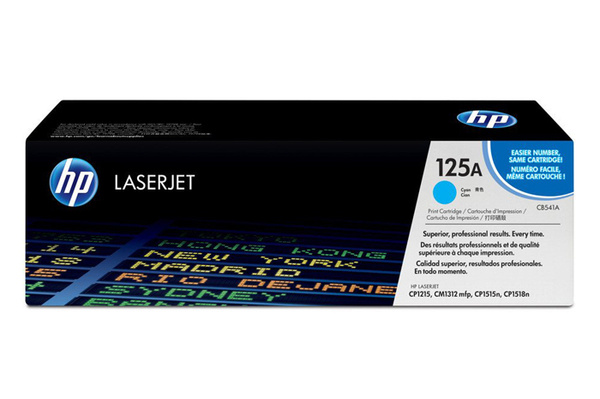 HP 125A CB541A 1,4k Cyan do HP Color LaserJet CM1312 CP1215 CP1515 CP1518 Toner Oryginalny