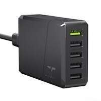 Ładowarka sieciowa Green Cell 52W GC ChargeSource 5 z szybkim ładowaniem Ultra Charge i Smart Charge - 5x USB-A