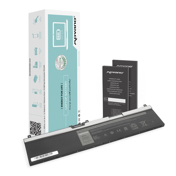 Bateria Movano do Dell Precision 5330, 7330, Precioson 15 3570 - BT/DE-5330