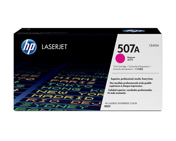 HP Toner nr 507A CE403A Magenta 6K