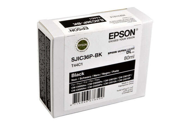 Oryginalny Tusz Black Epson SJIC36PK, SJI-C36PK, SJIC-36PK (T44C1, C13T44C140