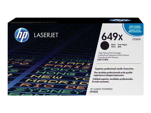 HP Toner nr 649X CE260X Black 17K