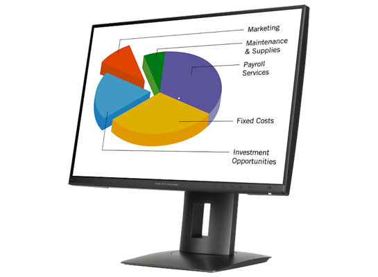 Monitor HP Z24n – 24″ IPS, 1920×1200, łączność DP/HDMI/USB‑C - Poleasingowy