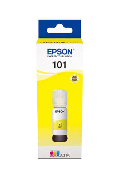 Oryginalny Tusz w butelce Yellow Epson 101 (T03V4, C13T03V44A)