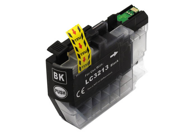 Zgodny tusz Brother LC3213BK Black 15ml do Brother DCP-J572DW, J772DNW, J774DW, J491DW, J497DW, J890DW, J895DW DDPrint Nowy