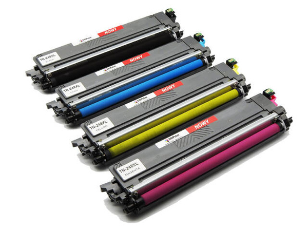 Zgodny Komplet Toner TN-248XL CMYK do Brother DCP-L3560CDW DCP-L3520CDW HL-L8230CDW HL-L3220CW MFC-L3740CDW DDPrint Nowy