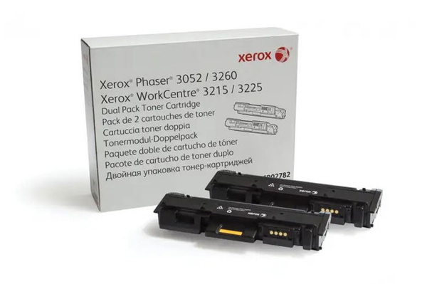 Xerox 106R02782 (DWUPAK) 2x3k do Xerox Phaser 3052/3260 / WorkCentre 3215/3225 Toner Oryginalny