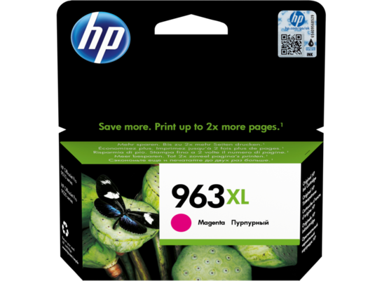 Oryginalny Tusz HP 963XL do HP 1.6k Magenta