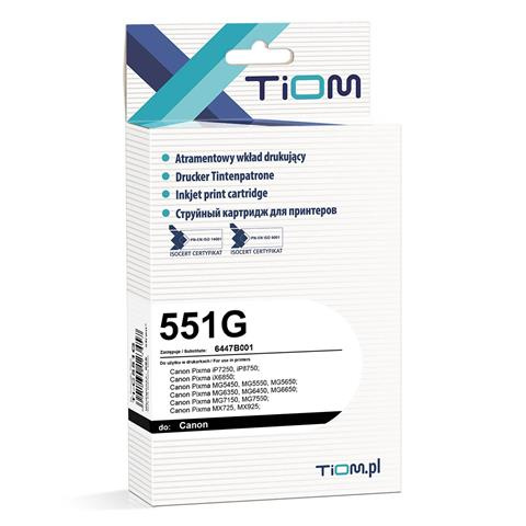 Zgodny z Canon CLI 551G | 6447B001 | 7 ml | grey tusz marki Tiom do iP8750 MG6350 MG7150 MG7550