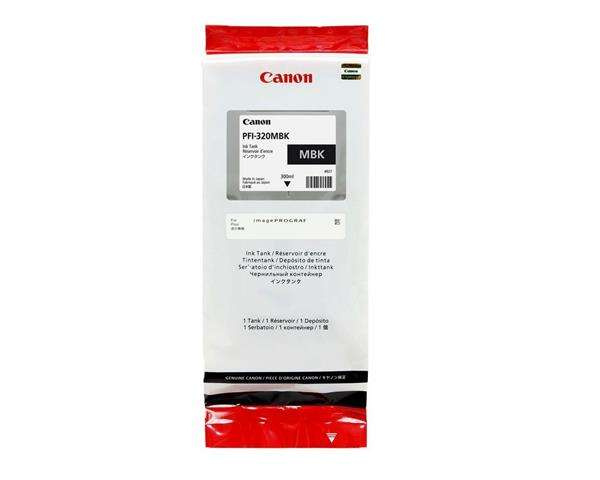 Canon Tusz PFI320MBK Matte Black 300 ml