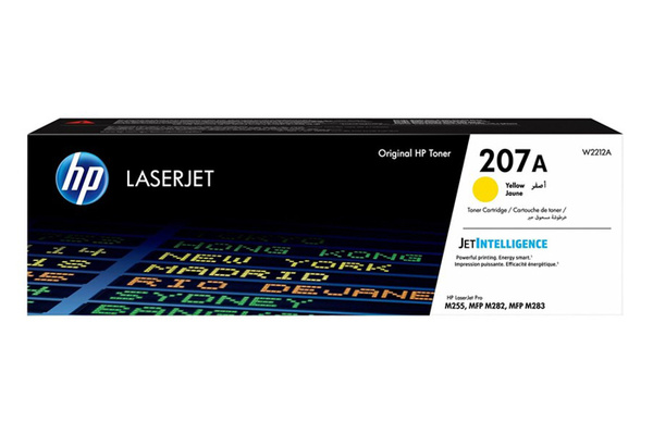 HP 207A W2212A 1,25k Yellow do HP Color LaserJet Pro M255 M282 M283 Toner Oryginalny