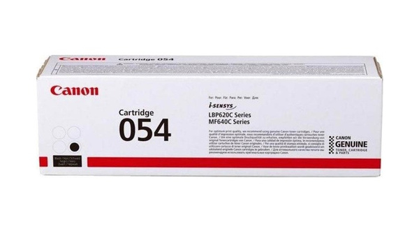 Canon CRG054K, CRG-054K, 3024C002 1,5k Black do Canon MF641cw MF642Cdw MF643Cdw MF644Cdw MF645CX Toner Oryginalny