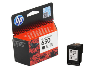 Oryginalny Tusz HP 650 6.5ml Black do HP deskjet ink advantage 1515 2545 2515 2645 3515 3545