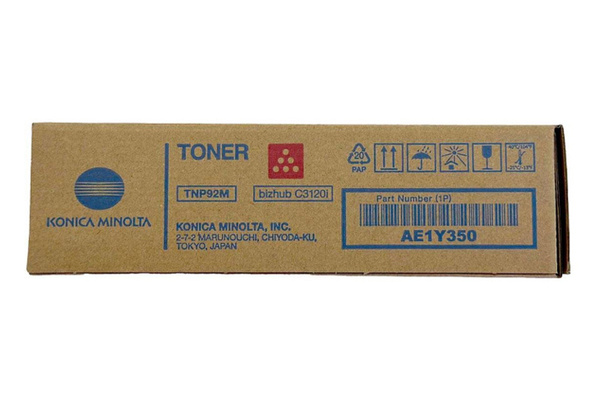 Minolta TNP92M, TNP-92M, AE1Y350 4k Magenta do Konica Minolta Bizhub C3120i Toner Oryginalny