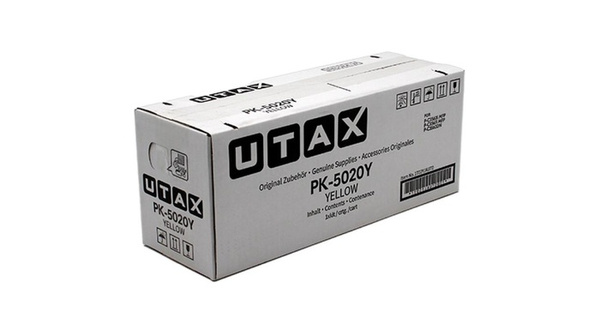 Utax PK-5020Y, PK5020Y 1T02YJAUT0 5k Yellow do Utax P-C3563, P-C3563DN, P-C3563i MFP, P-C3567i MFP Toner Oryginalny