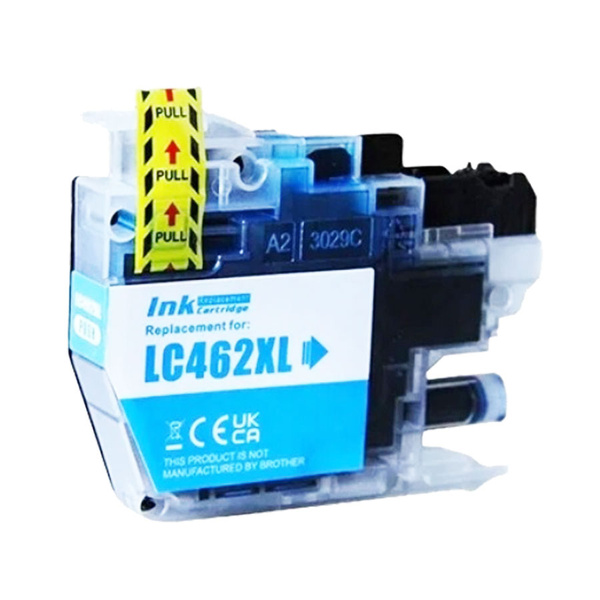 Zgodny Tusz LC462XLC 18ml Cyan do Brother MFC-J2340DW MFC-J3540DW MFC-J3940DW DDPrint Nowy