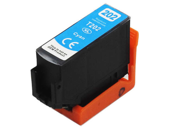Zgodny tusz Epson 202 T202XL Cyan 12ml do Epson XP6000, XP6005 DDPrint Nowy