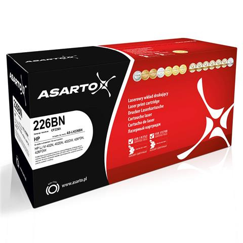 Toner zgodny z CF226A 3,1k black marki Asarto do HP LaserJet Pro M402/M402d/M402dn/M402n/M426/M426dw/M426fdn/M426fdw MFP