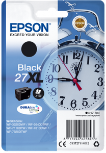 Oryginalny Tusz 27XL T2711 XL do Epson 17.7 ml Black