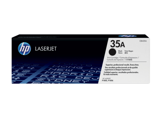 Oryginalny Toner HP 35A CB435A do HP 1.5k Black do HP LaserJet P1005/P1006/P1007/P1008/P1009