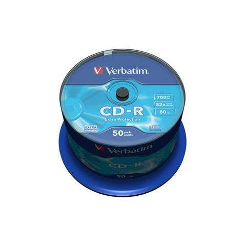 Verbatim CD-R 52x 700MB 50p cake box